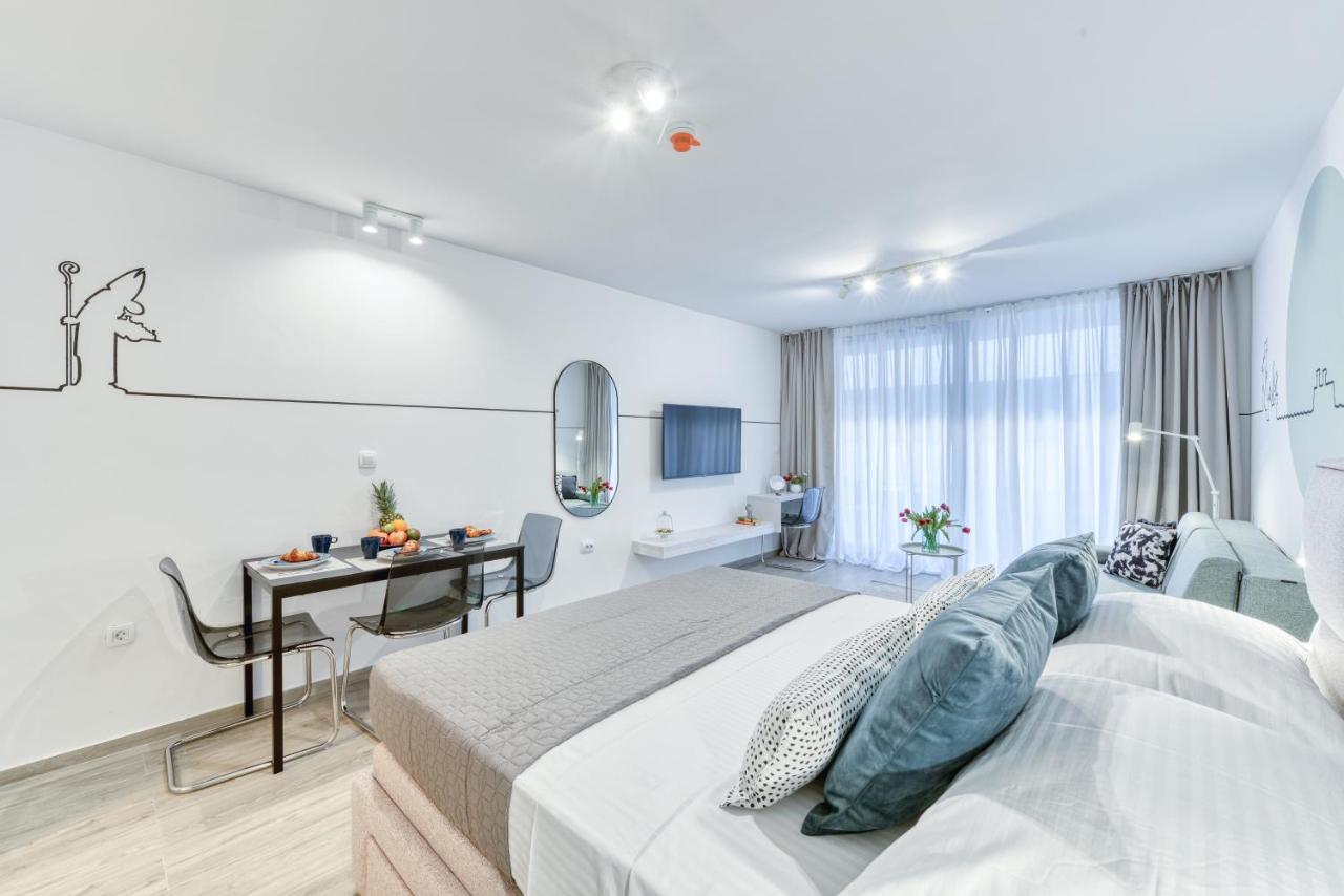 Hica Apartments La Linea Studio Apt With Balcony Дубровник Екстериор снимка