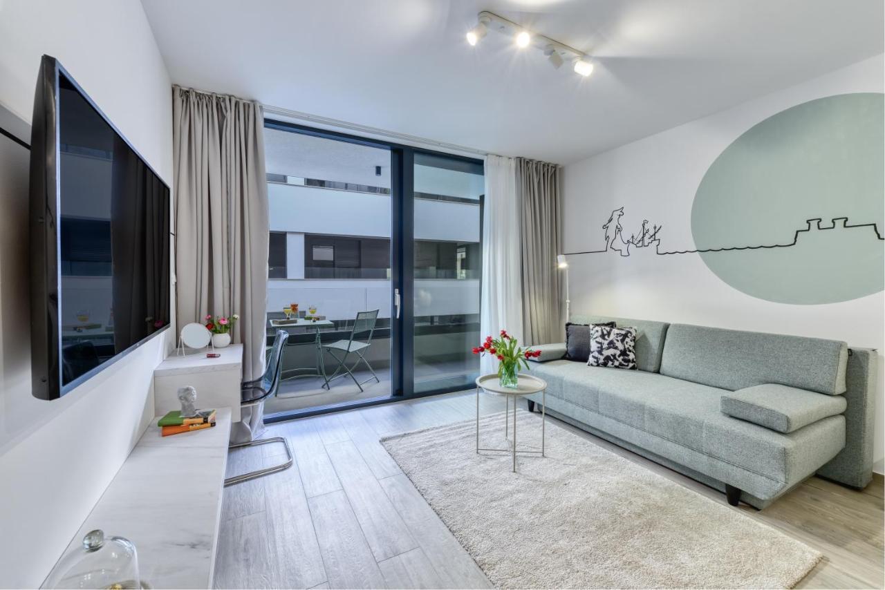 Hica Apartments La Linea Studio Apt With Balcony Дубровник Екстериор снимка