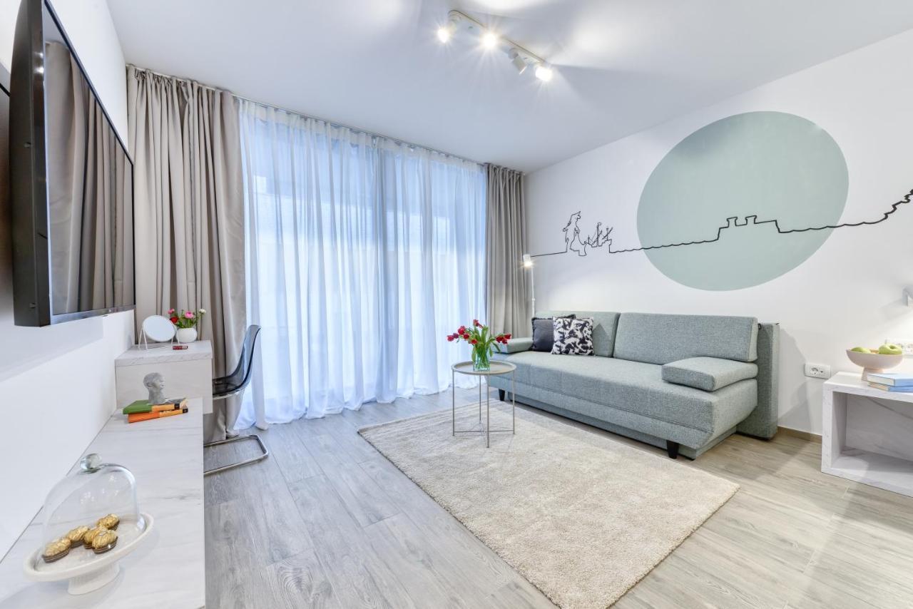 Hica Apartments La Linea Studio Apt With Balcony Дубровник Екстериор снимка